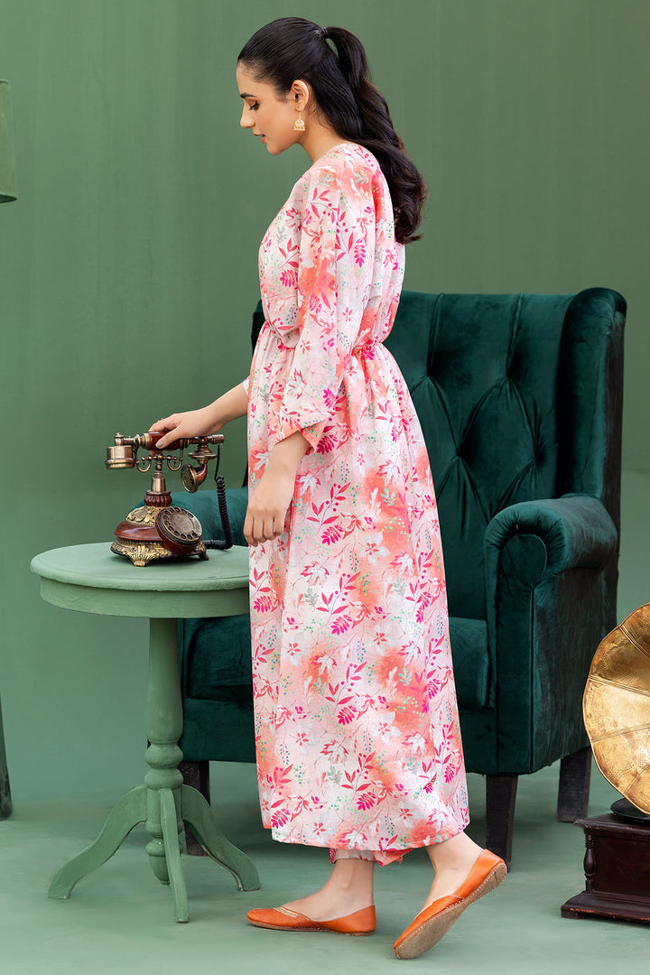 4572-ZAREEN DIGITAL PRINTED LAWN STITCHED