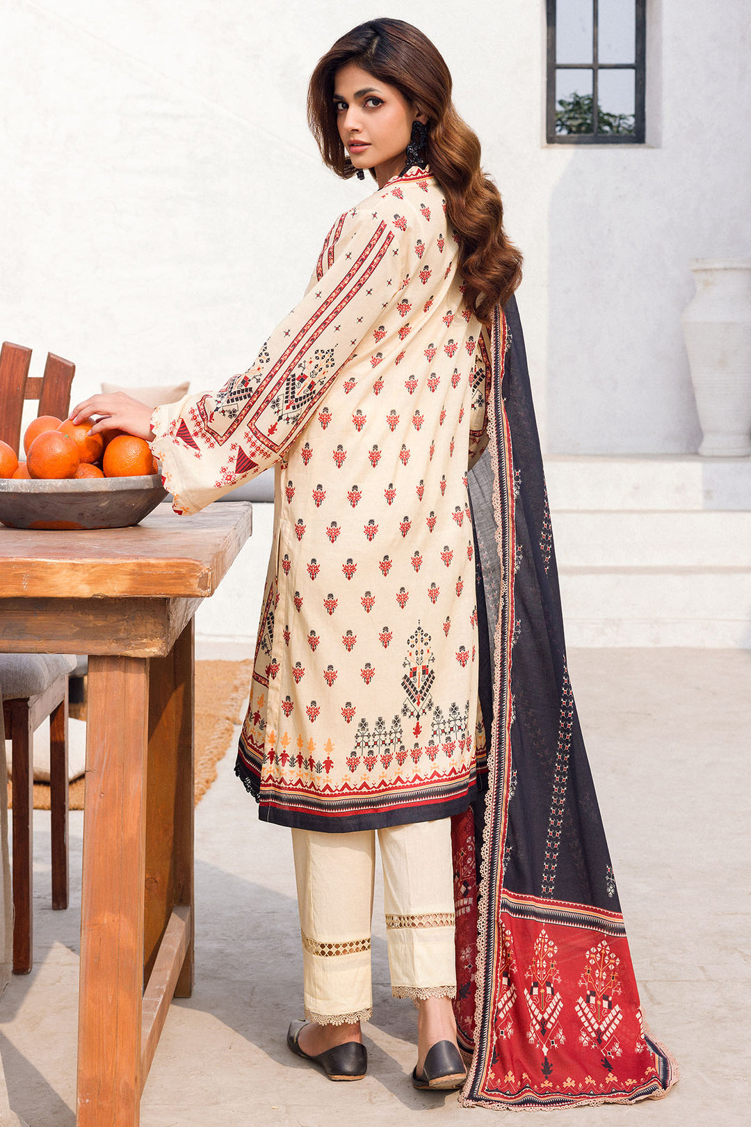4586-QUDSIA DIGITAL PRINTED LAWN UNSTITCHED