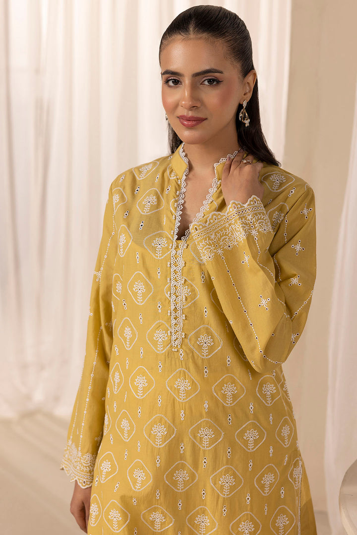 4612-SARDIUS EMBROIDERED CAMBRIC STITCHED