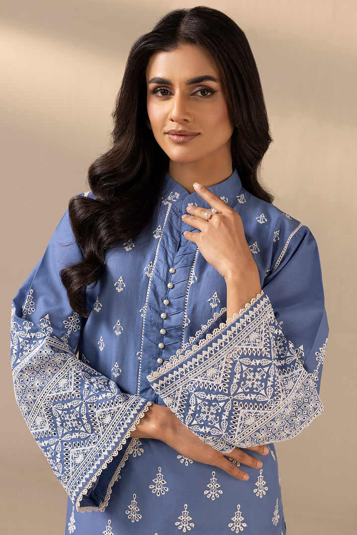 4614-RUBY EMBROIDERED CAMBRIC STITCHED