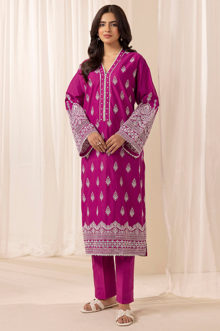 4615-MALACHITE EMBROIDERED CAMBRIC STITCHED