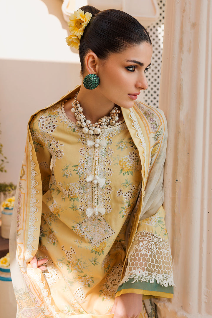 4623-CAROLINA EMBROIDERED LAWN UNSTITCHED
