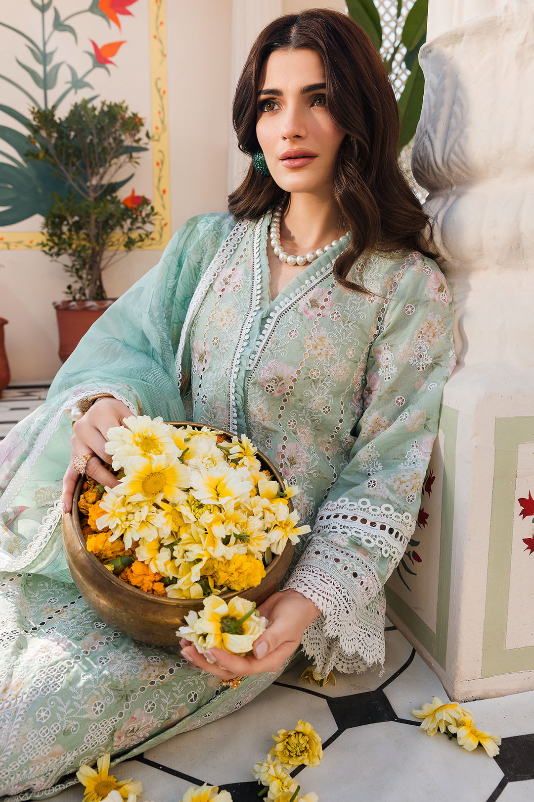 4624-ALASKA EMBROIDERED LAWN UNSTITCHED