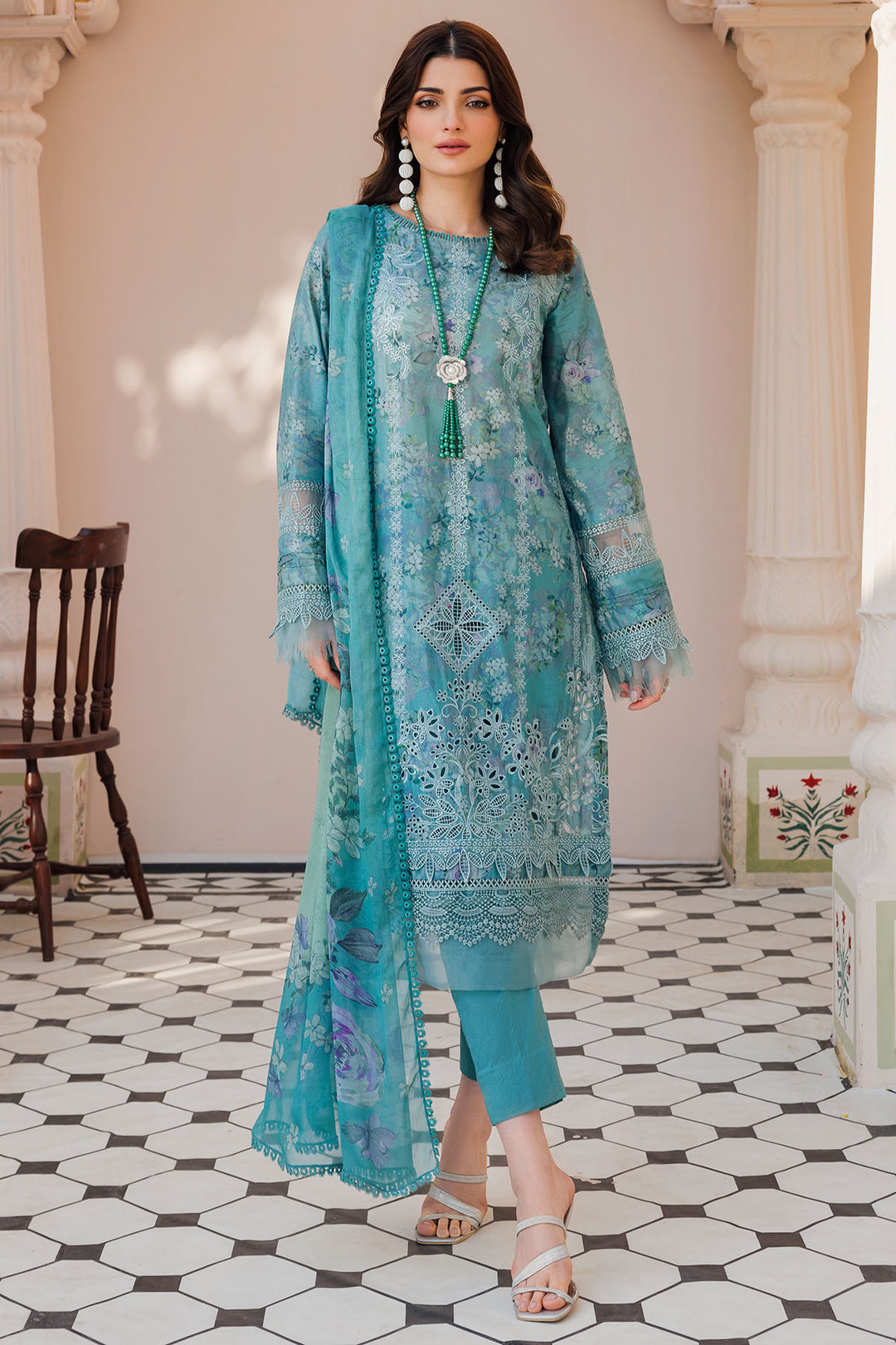 2024 AMAL BY MOTIFZ DIGITAL PRINTED EMBROIDERED LAWN VOL 1