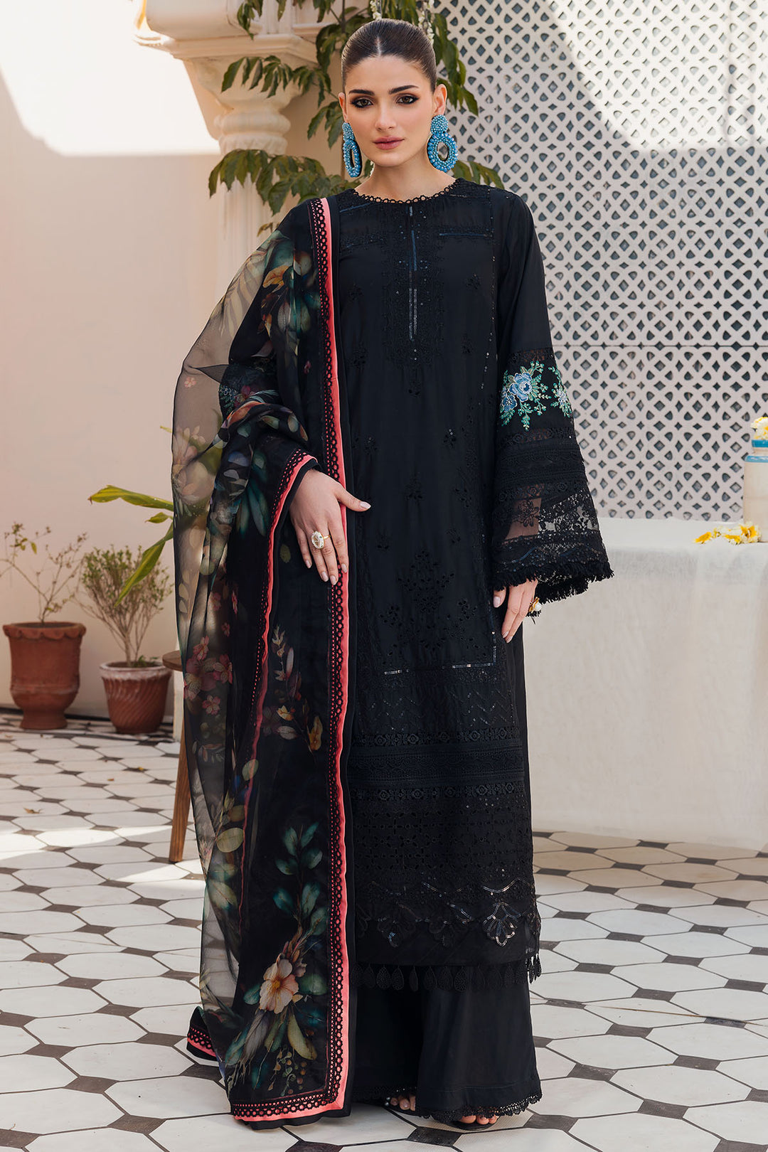 4630-ZILE-SAHIL EMBROIDERED LAWN UNSTITCHED