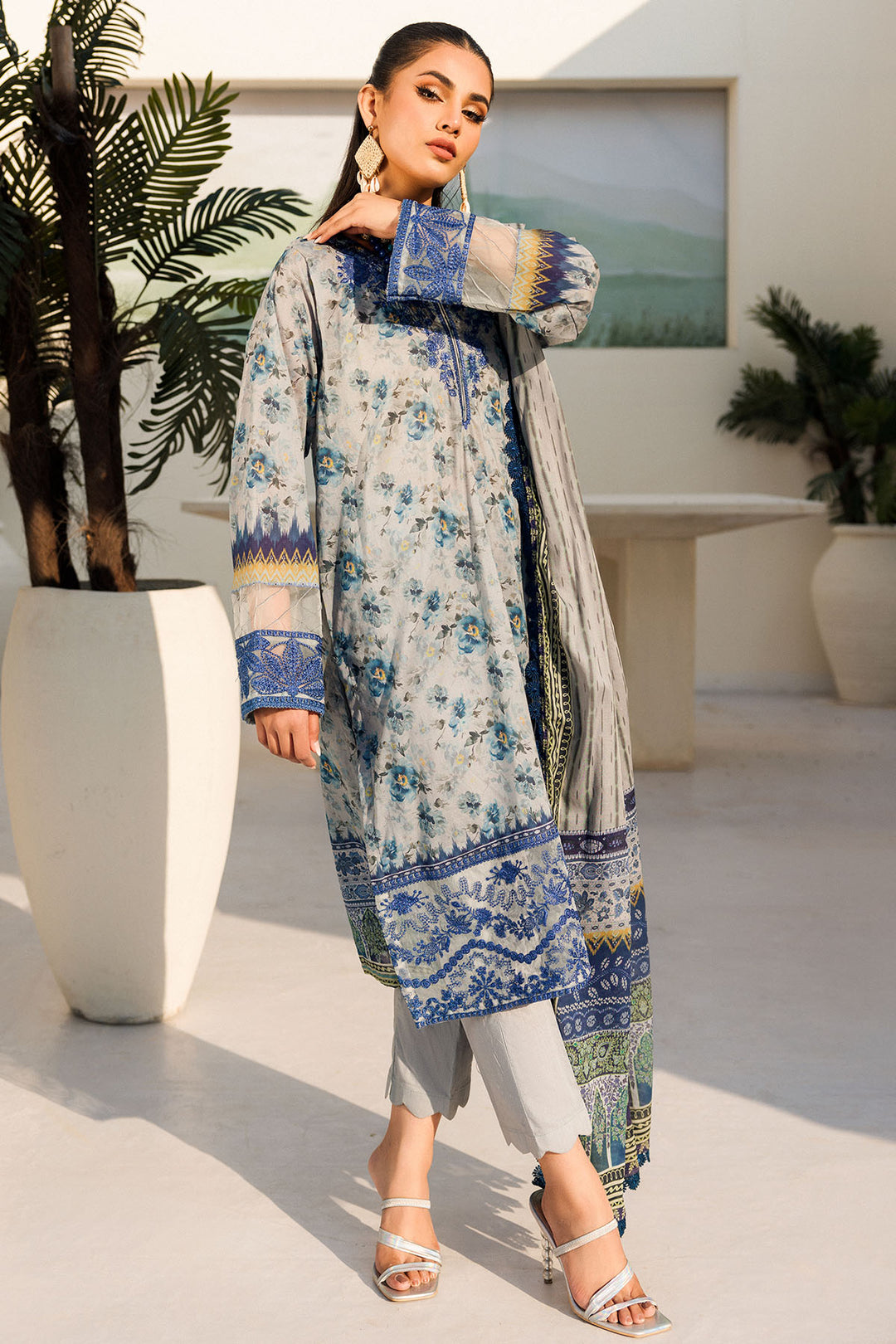 4631-MOHINI DIGITAL PRINTED LAWN UNSTITCHED