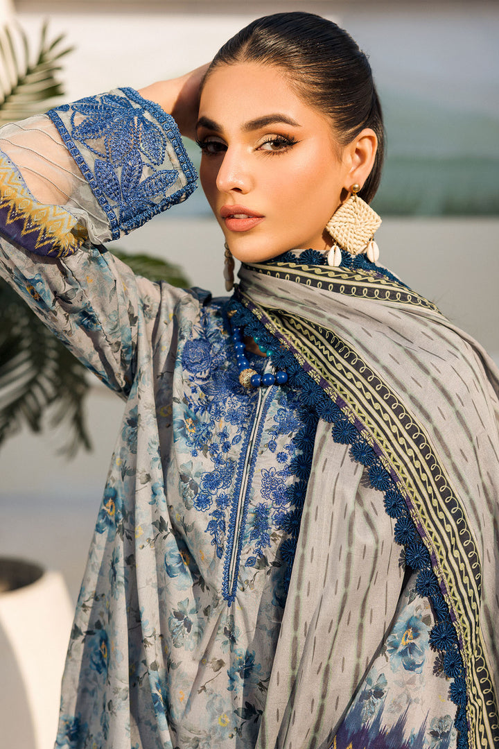 4631-MOHINI DIGITAL PRINTED LAWN STITCHED