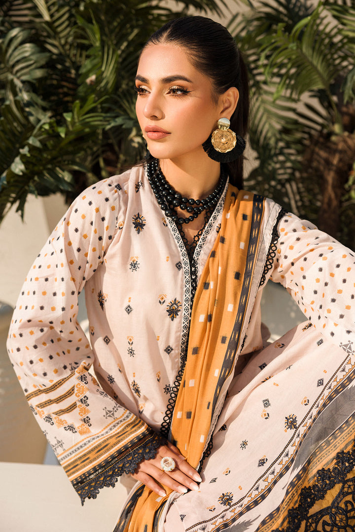 4632-PURVAI DIGITAL PRINTED LAWN STITCHED