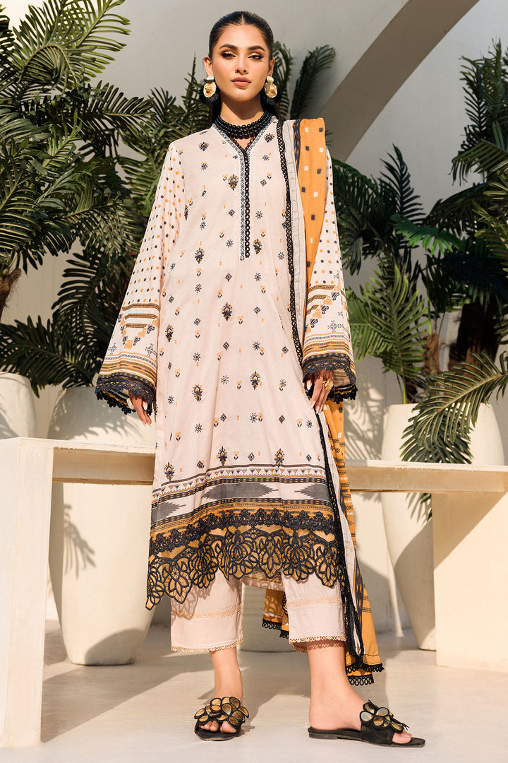 4632-PURVAI DIGITAL PRINTED LAWN STITCHED