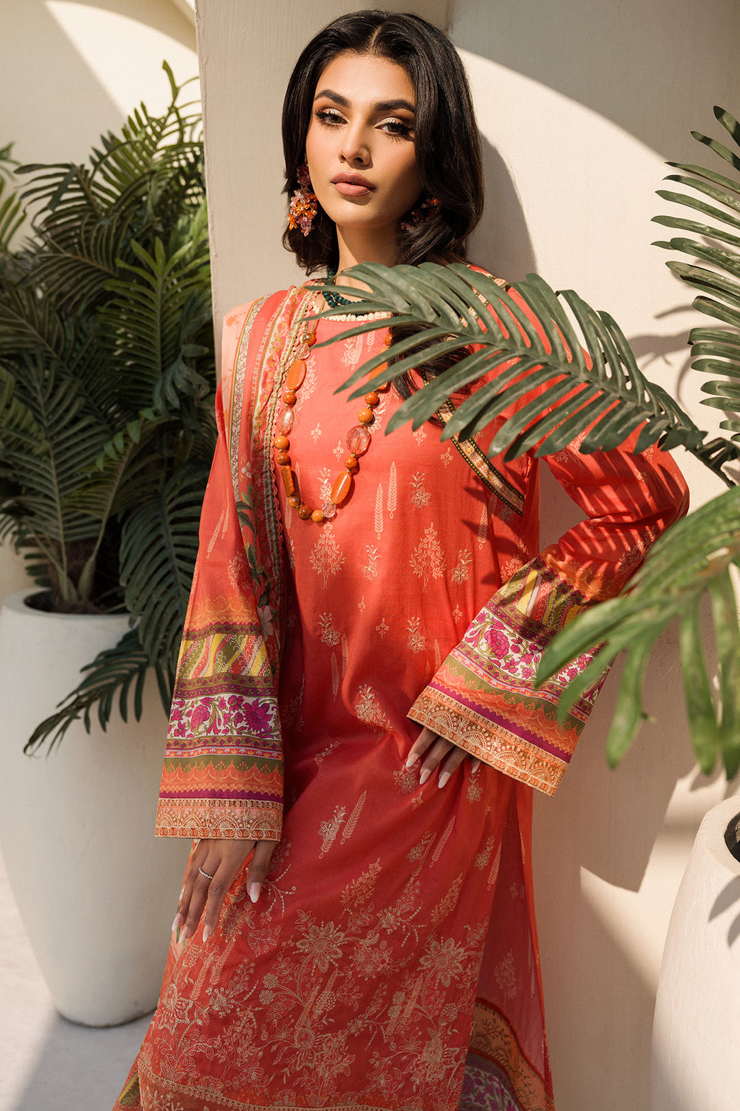 4633-JUSTAJOO DIGITAL PRINTED LAWN STITCHED