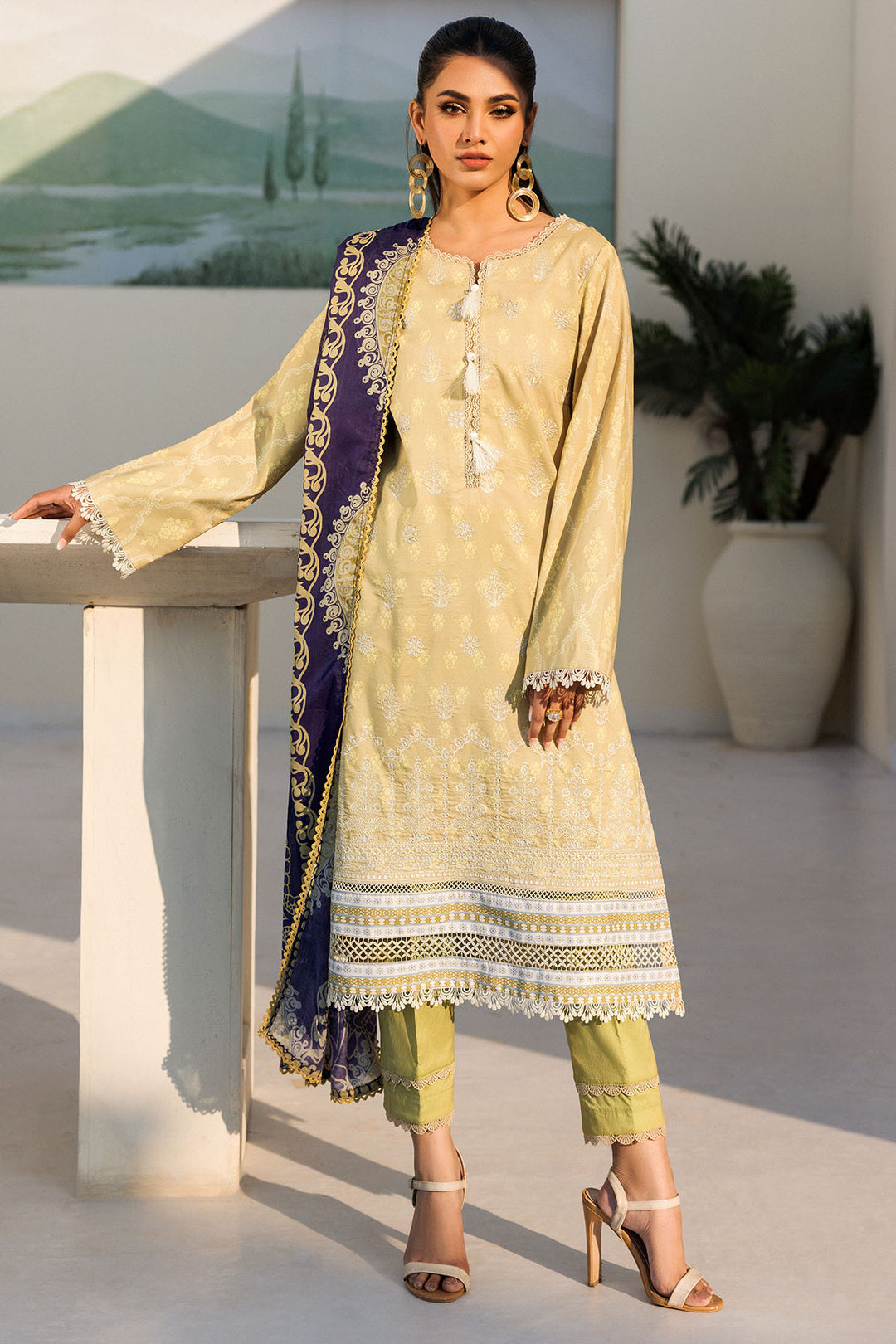 2024 UMANG BY MOTIFZ DIGITAL PRINTED EMBROIDERED LAWN VOL 1