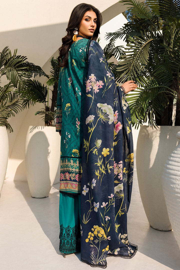 4636-EVERGLADE DIGITAL PRINTED LAWN STITCHED