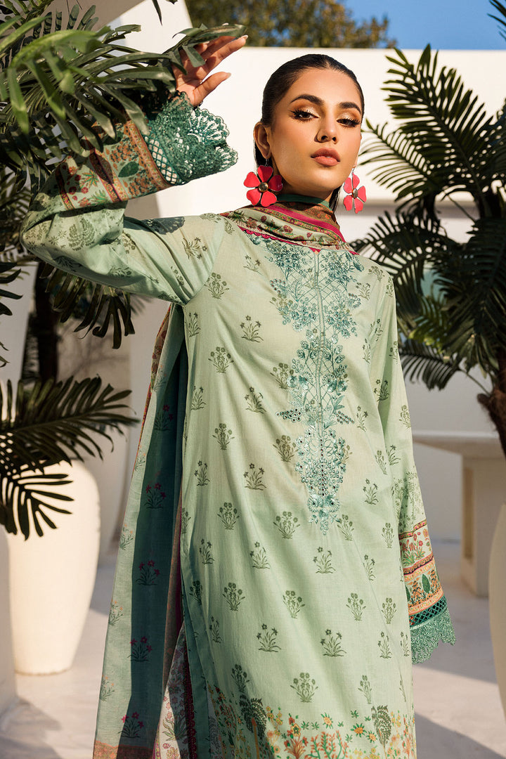 4640-FLORAL-SPRING DIGITAL PRINTED LAWN UNSTITCHED