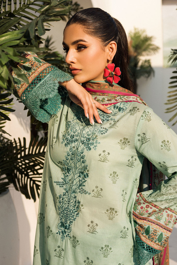 4640-FLORAL-SPRING DIGITAL PRINTED LAWN UNSTITCHED