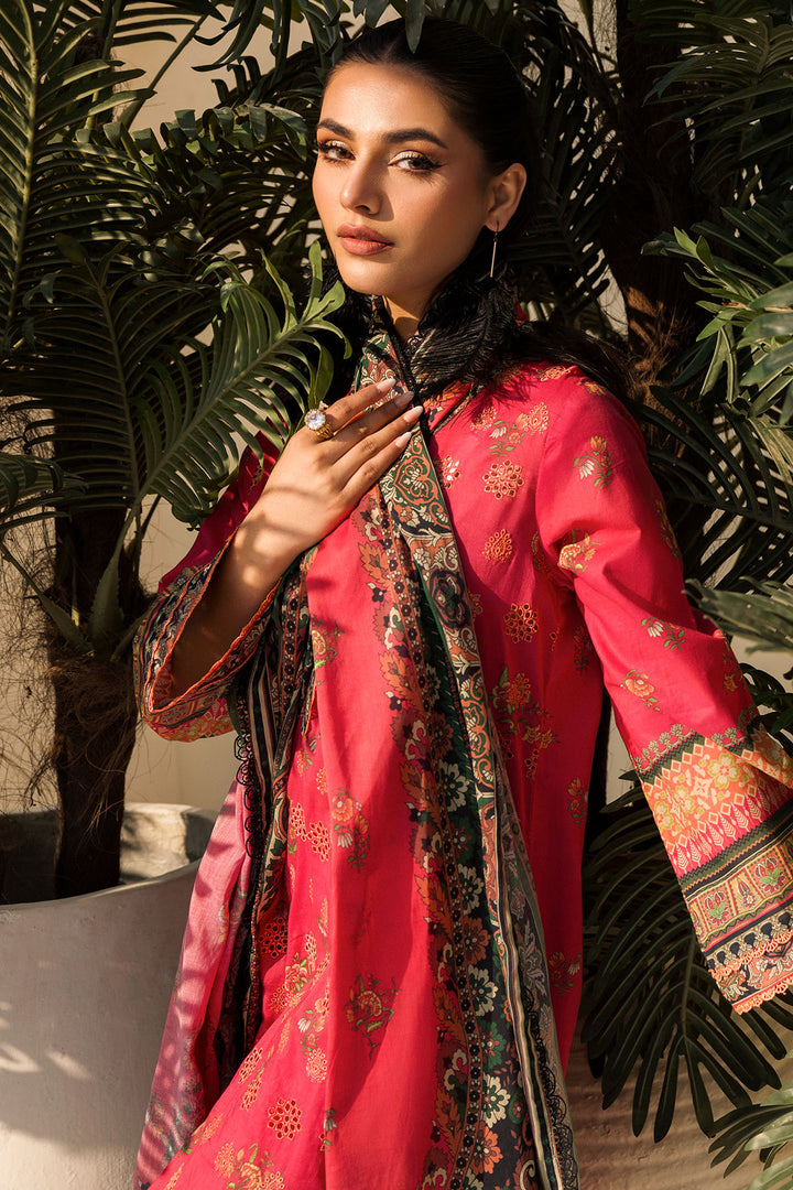 4641-SAPPHIRE DIGITAL PRINTED LAWN STITCHED