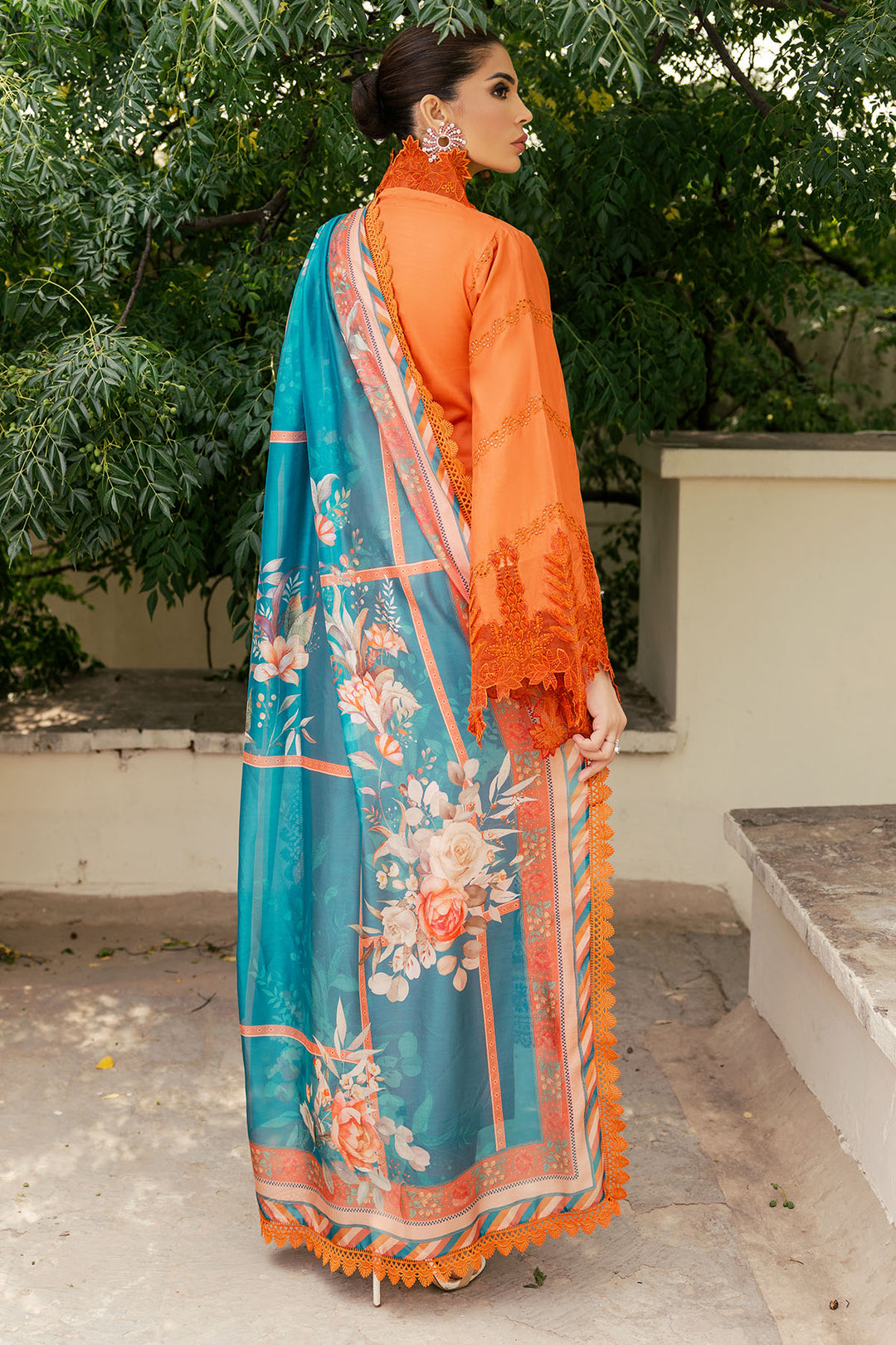 4703-EMAAN EMBROIDERED LAWN STITCHED