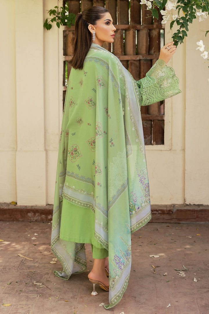 4704-KANWAL EMBROIDERED LAWN STITCHED