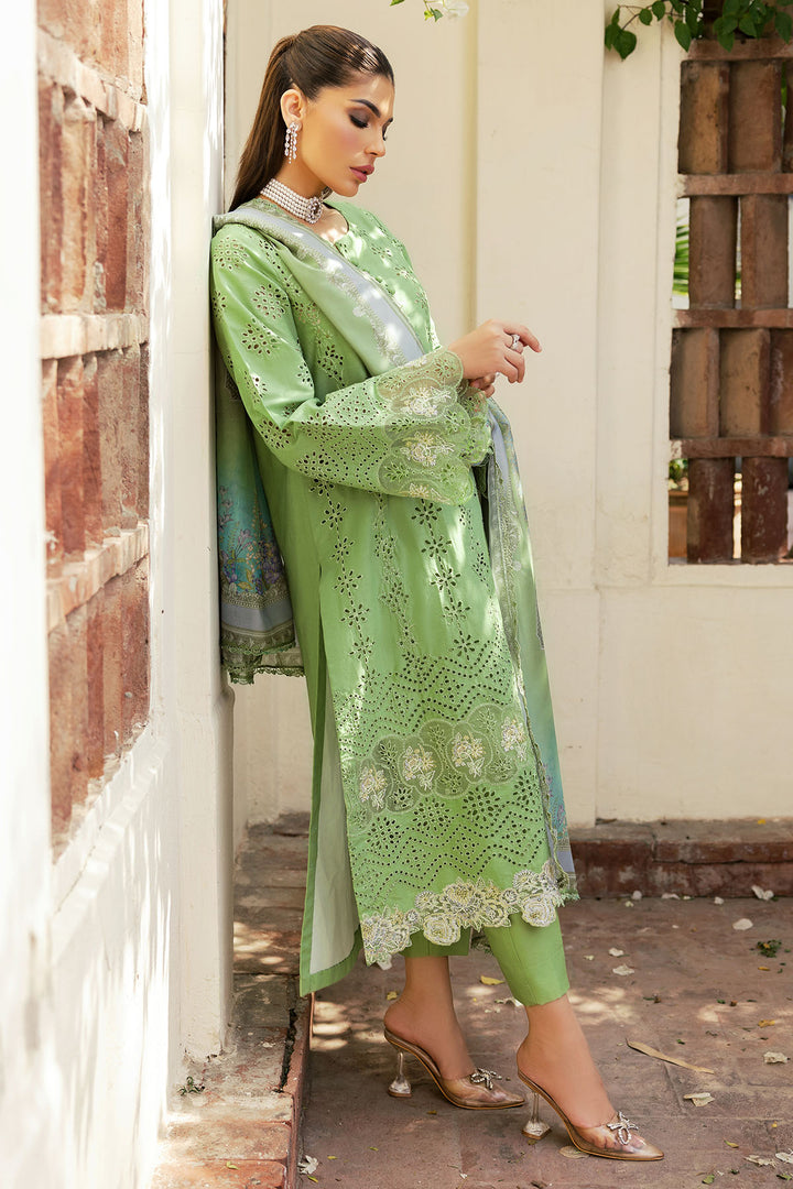 4704-KANWAL EMBROIDERED LAWN STITCHED