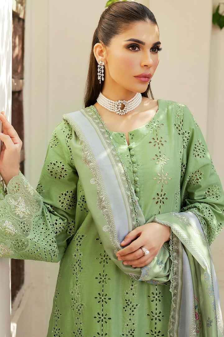 4704-KANWAL EMBROIDERED LAWN STITCHED