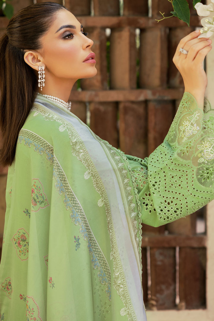 4704-KANWAL EMBROIDERED LAWN STITCHED
