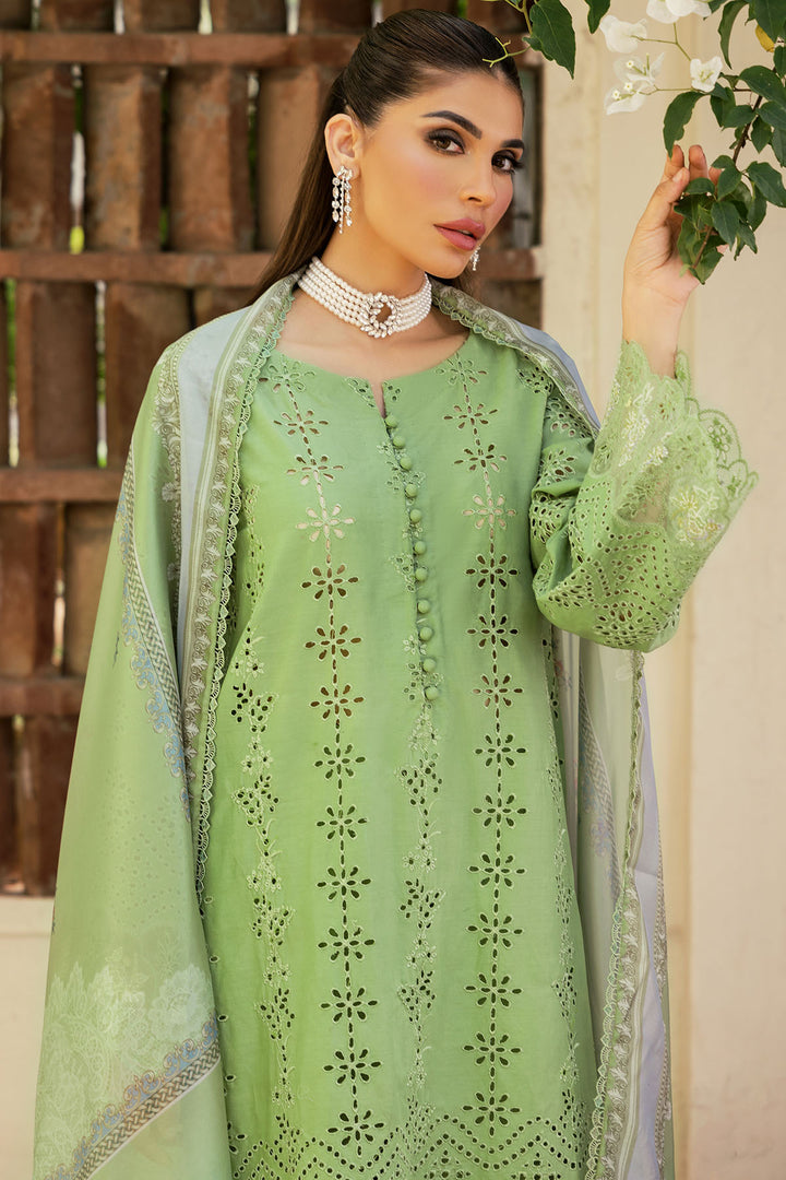 4704-KANWAL EMBROIDERED LAWN STITCHED