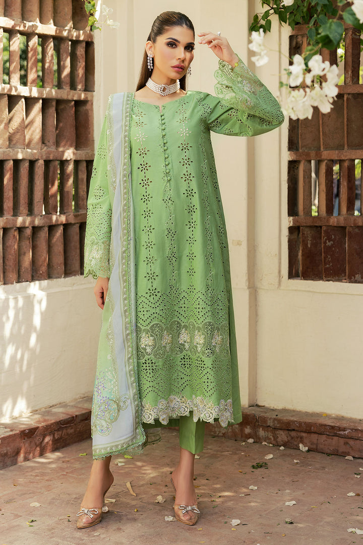4704-KANWAL EMBROIDERED LAWN STITCHED