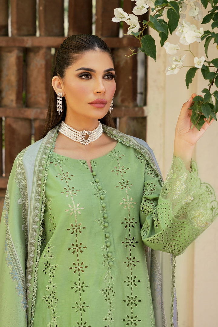 4704-KANWAL EMBROIDERED LAWN STITCHED