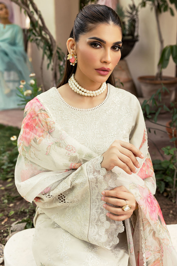 4706-AMRAH EMBROIDERED LAWN STITCHED