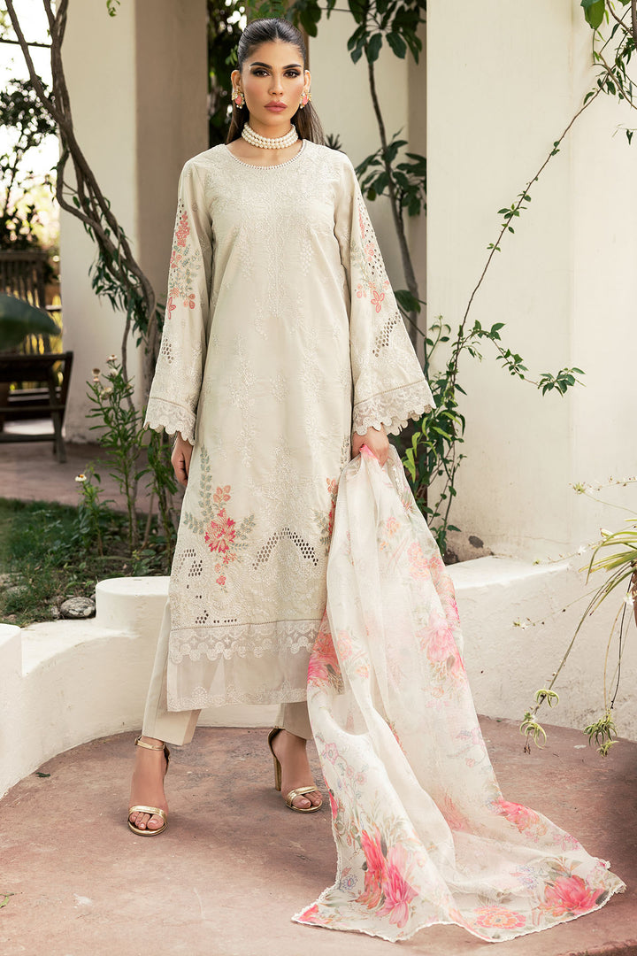 4706-AMRAH EMBROIDERED LAWN STITCHED