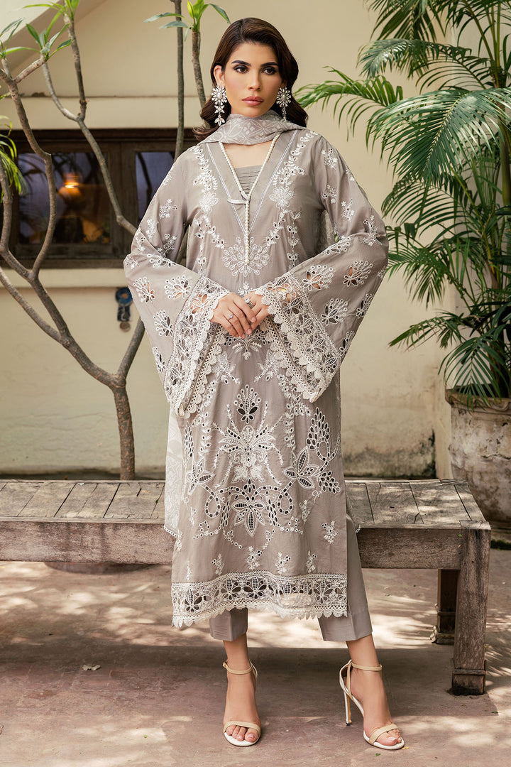 4707-ANAA EMBROIDERED LAWN STITCHED