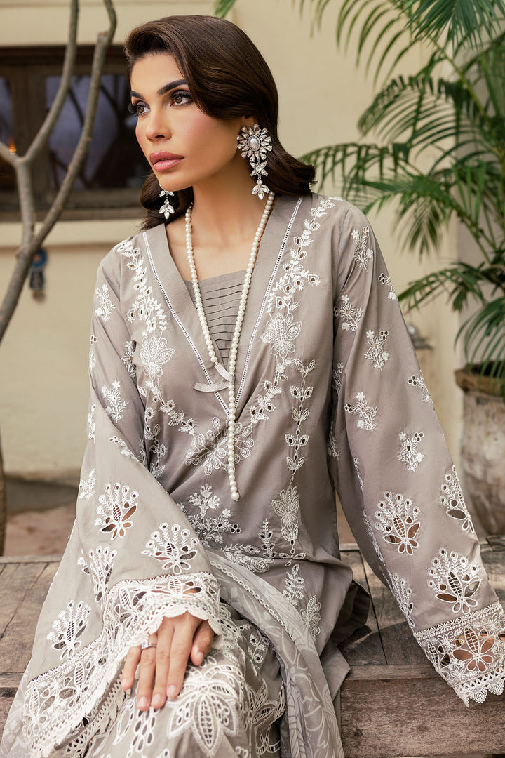 4707-ANAA EMBROIDERED LAWN STITCHED