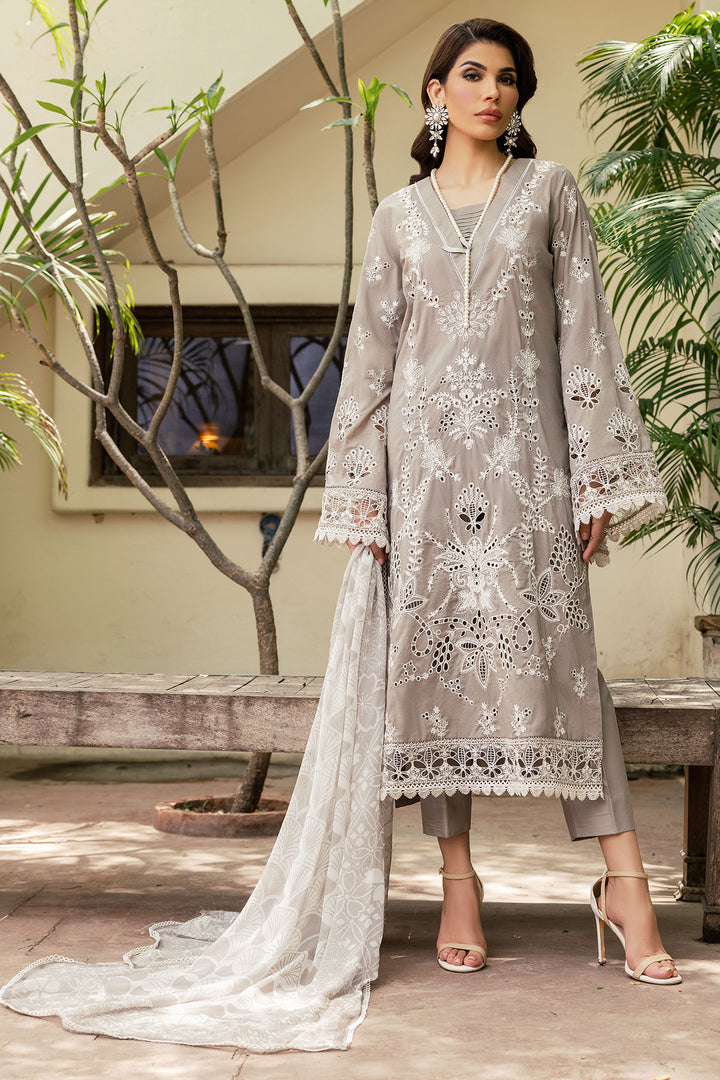 4707-ANAA EMBROIDERED LAWN STITCHED