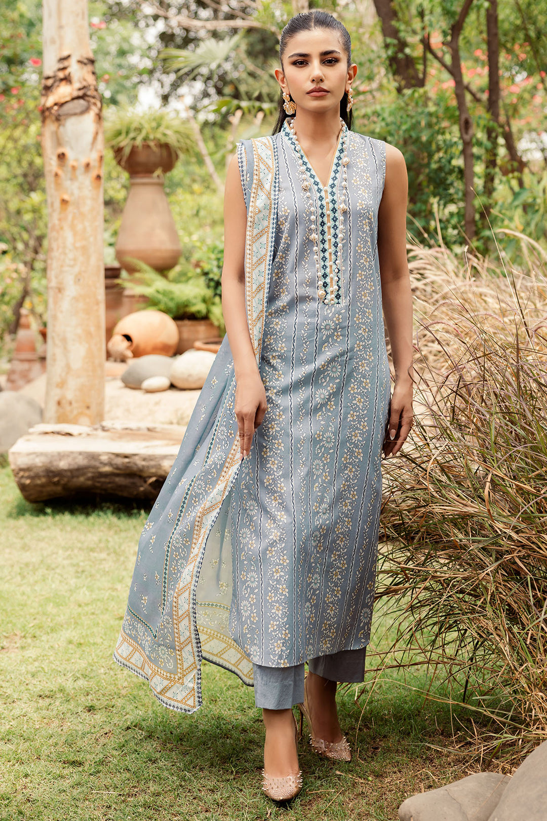 2024 RANG BY MOTIFZ DIGITAL PRINTED LAWN VOL 5