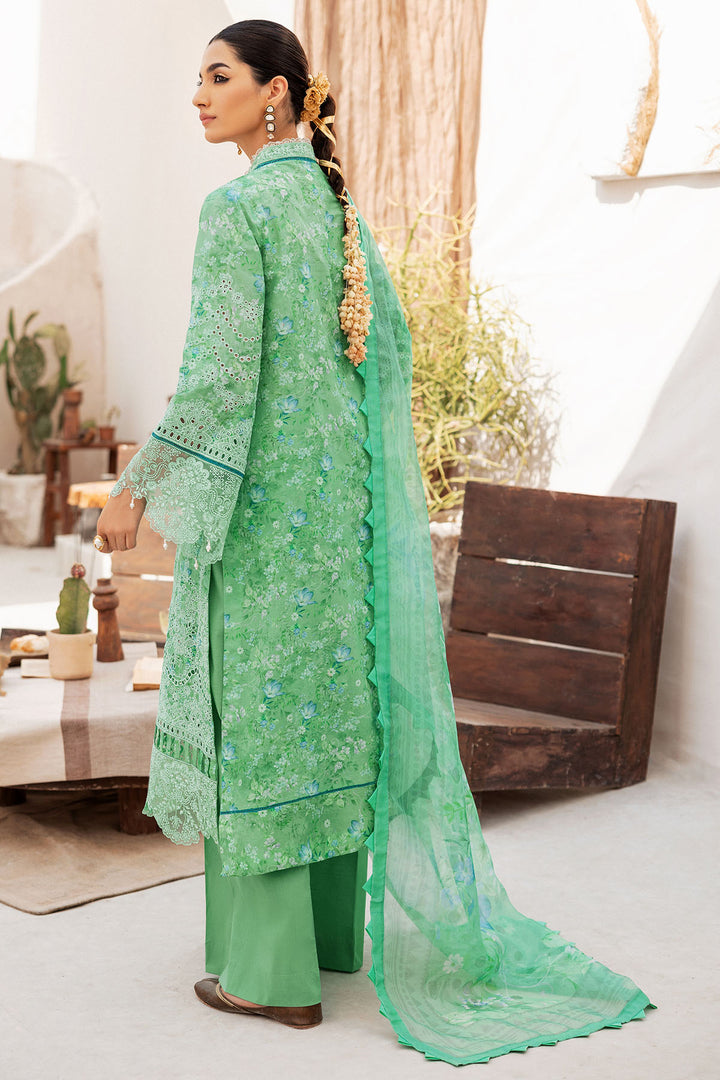 4726-DIYANA EMBROIDERED LAWN STITCHED