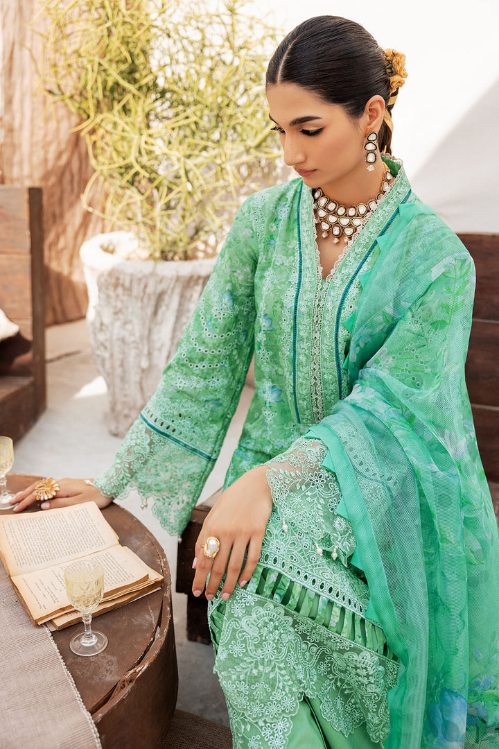 4726-DIYANA EMBROIDERED LAWN STITCHED