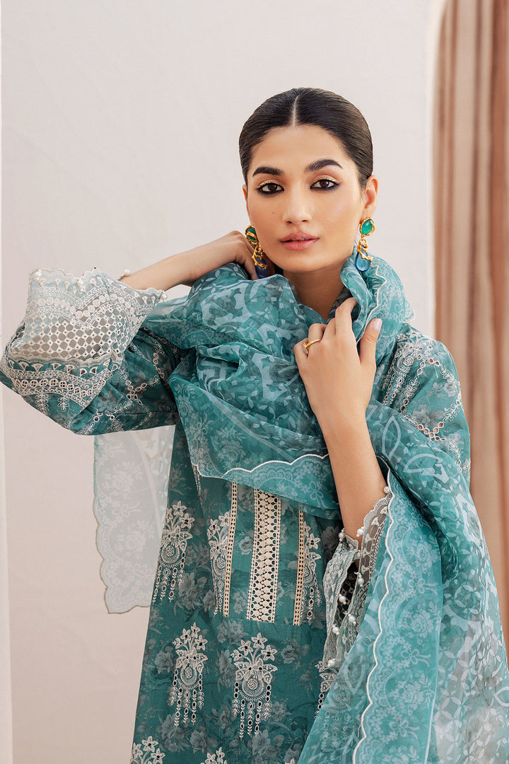 4728-MINHA EMBROIDERED LAWN STITCHED