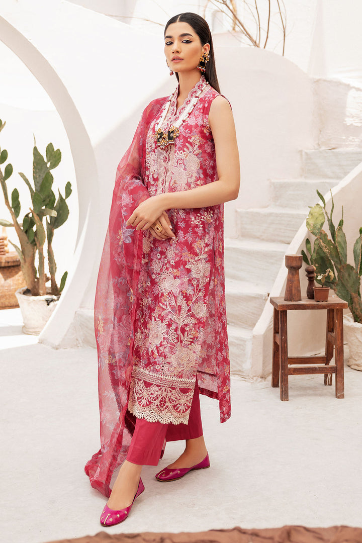 4729-ZAISHA EMBROIDERED LAWN STITCHED