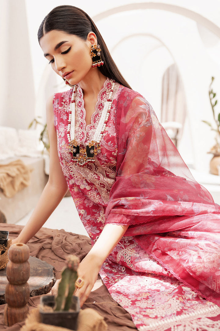 4729-ZAISHA EMBROIDERED LAWN STITCHED