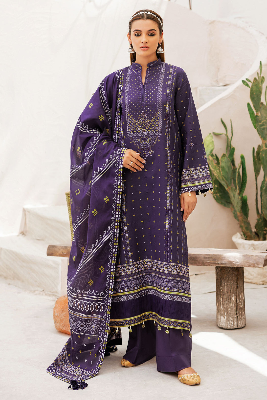 4734-AYZAL DIGITAL PRINTED LAWN UNSTITCHED