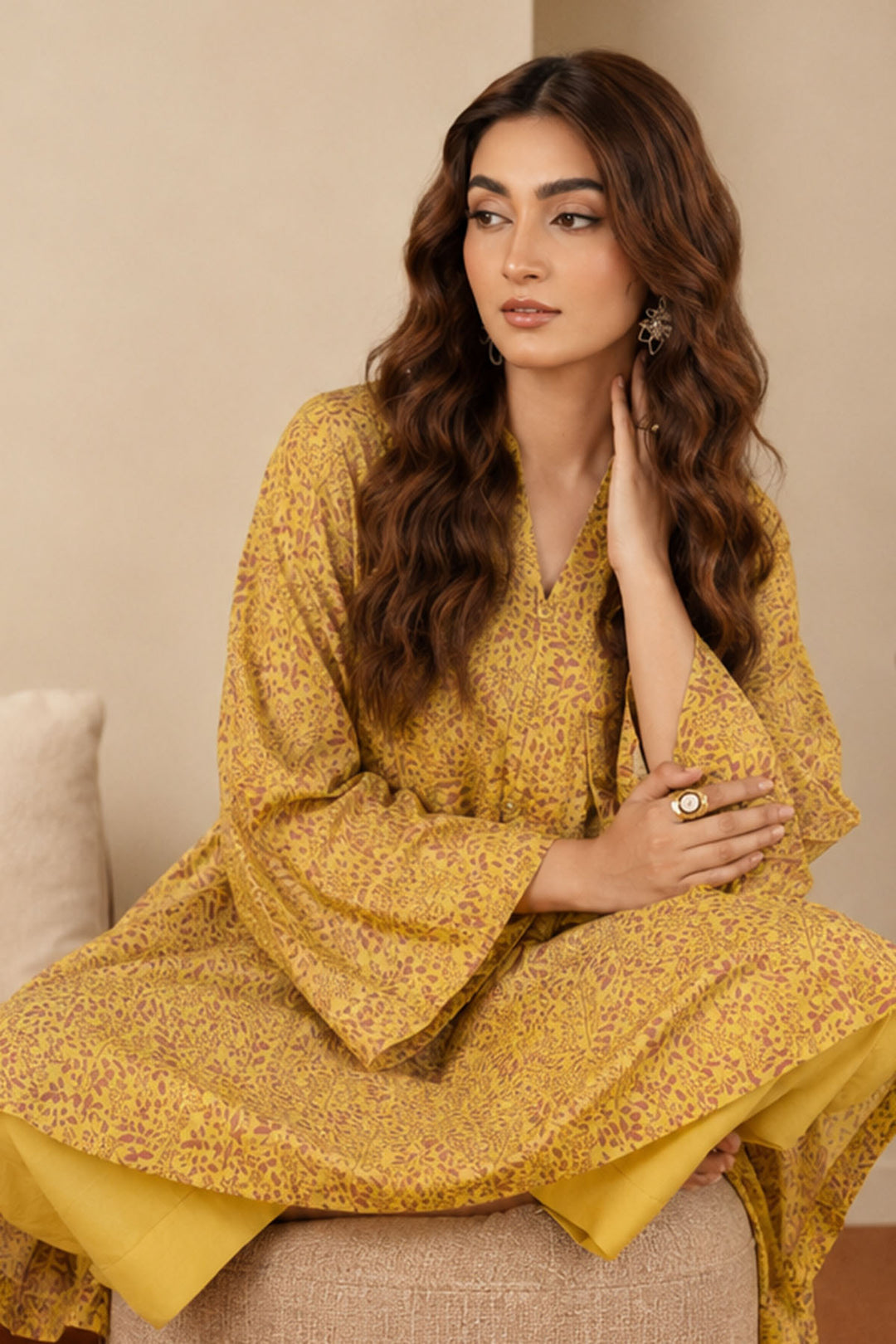 4741-IRINA DIGITAL PRINTED LAWN STITCHED