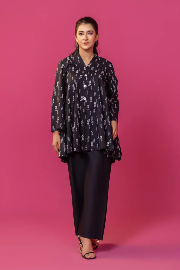 4743-NINEL DIGITAL PRINTED LAWN STITCHED