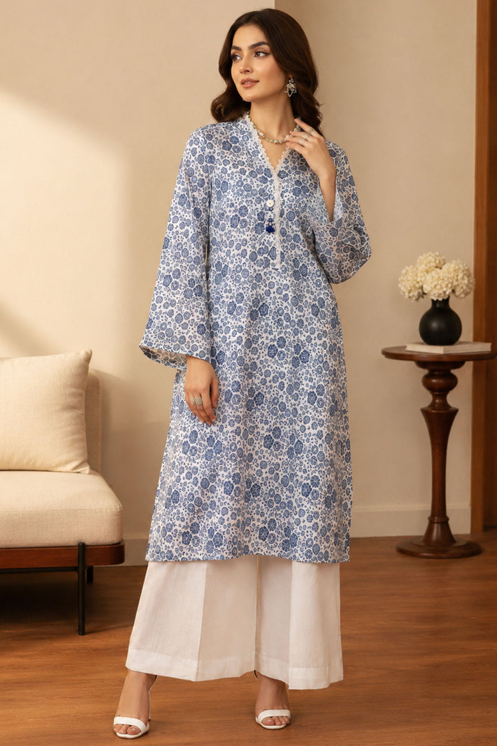 4744-PERSIAN DIGITAL PRINTED LAWN STITCHED