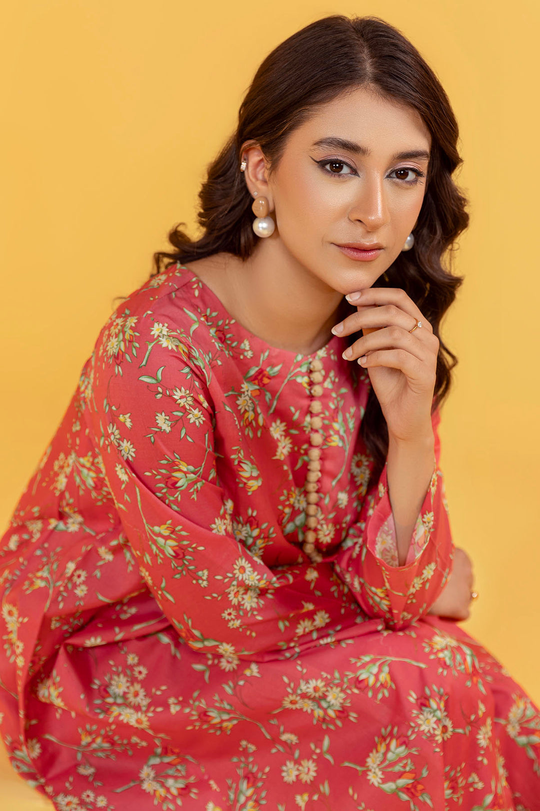 4745-INGA DIGITAL PRINTED LAWN STITCHED