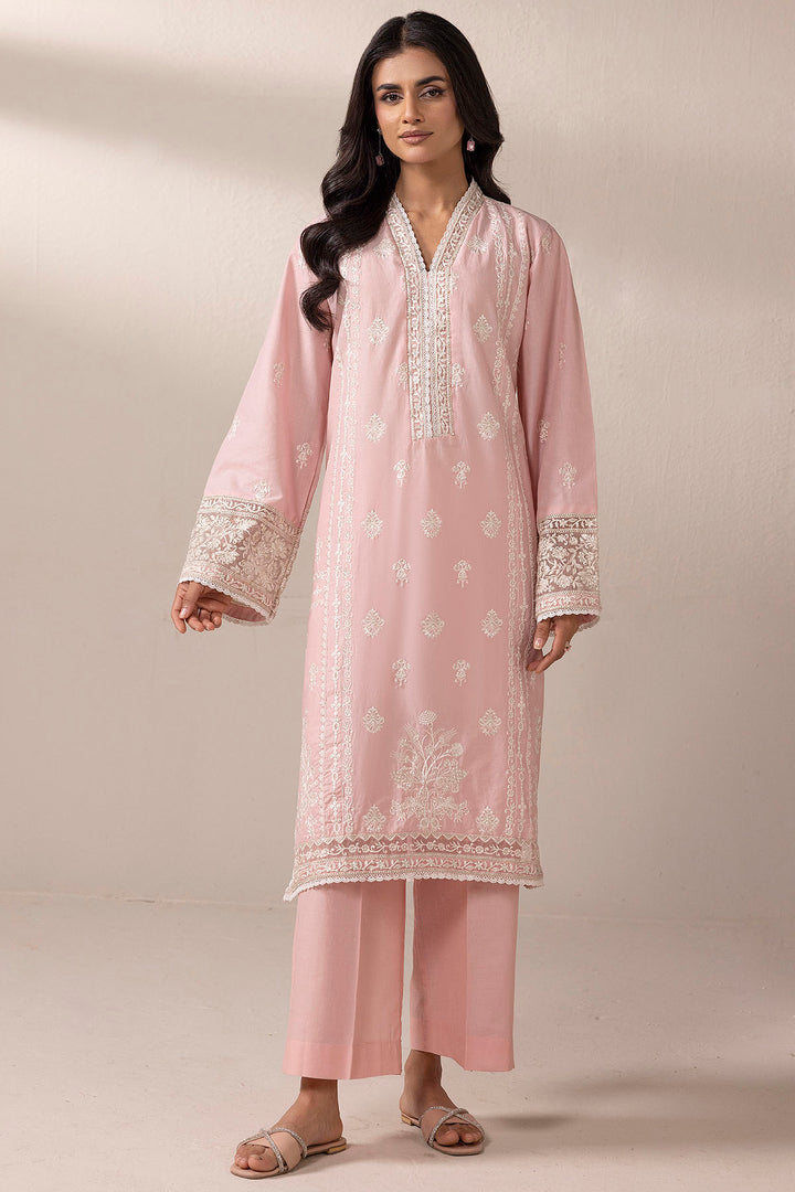 4773-IUORY EMBROIDERED CAMBRIC STITCHED