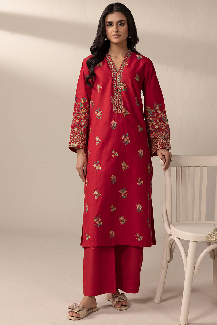 4775-DAYLILIES EMBROIDERED CAMBRIC STITCHED