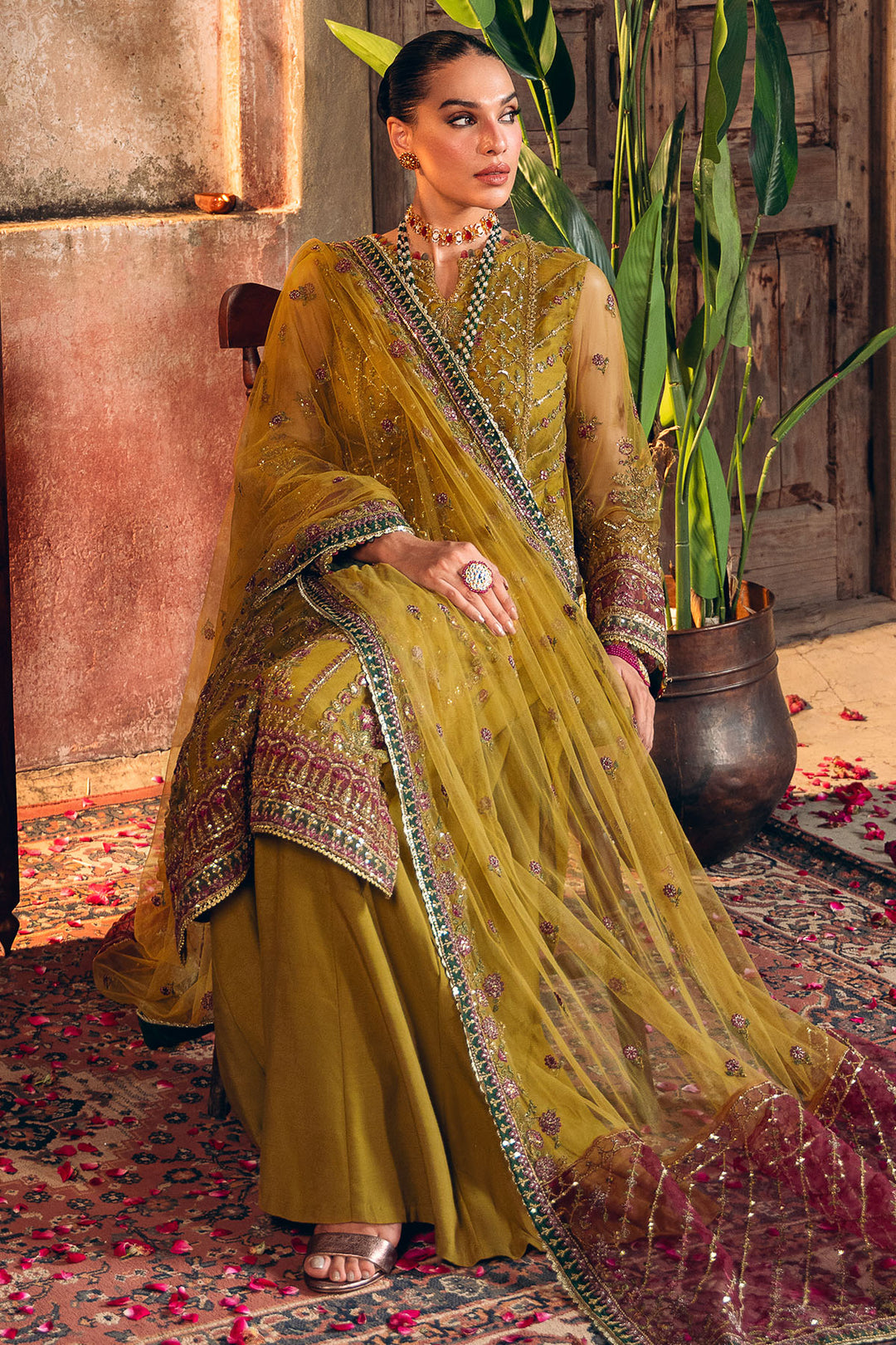 4824-ALMAS EMBROIDERED SILK NET UNSTITCHED