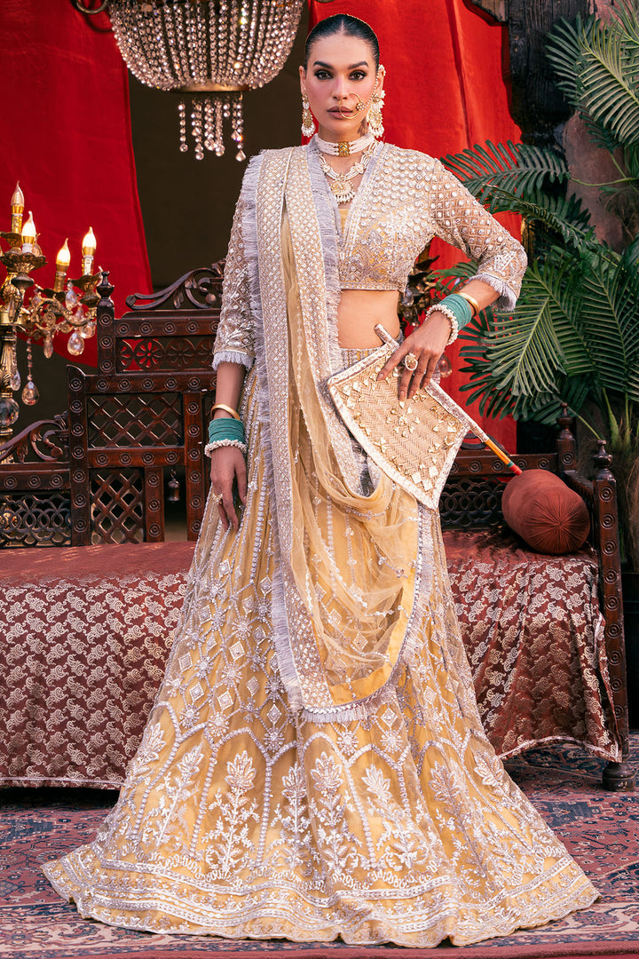 4826-OMAIRA EMBROIDERED SILK NET UNSTITCHED