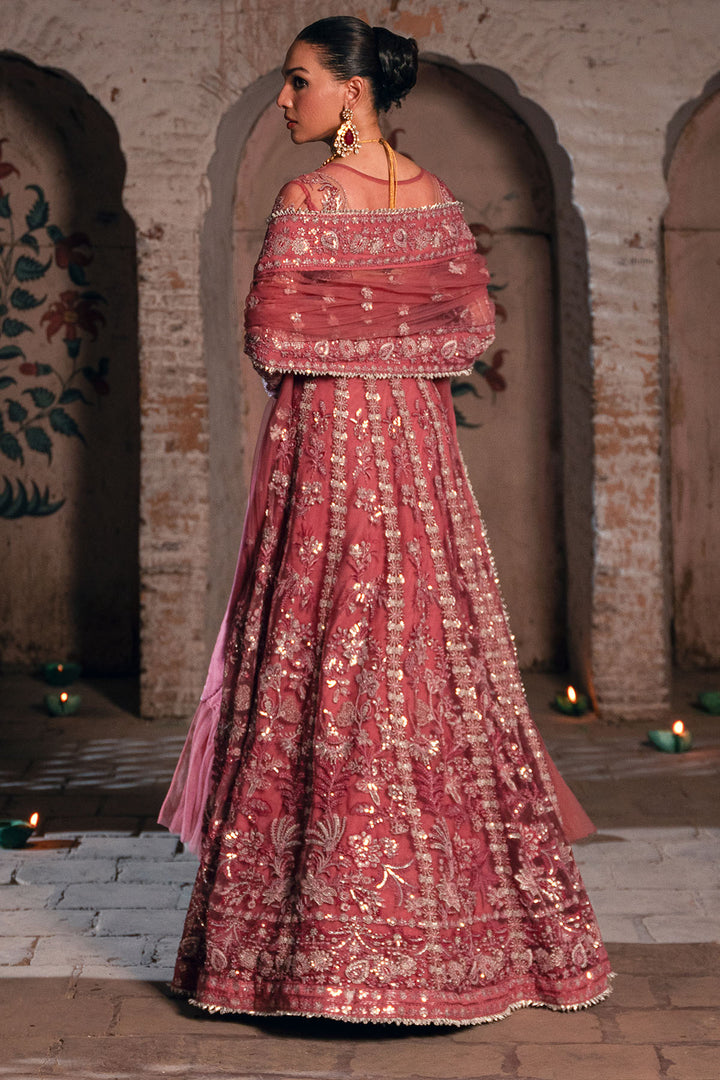 4827-RAYAH EMBROIDERED SILK NET UNSTITCHED
