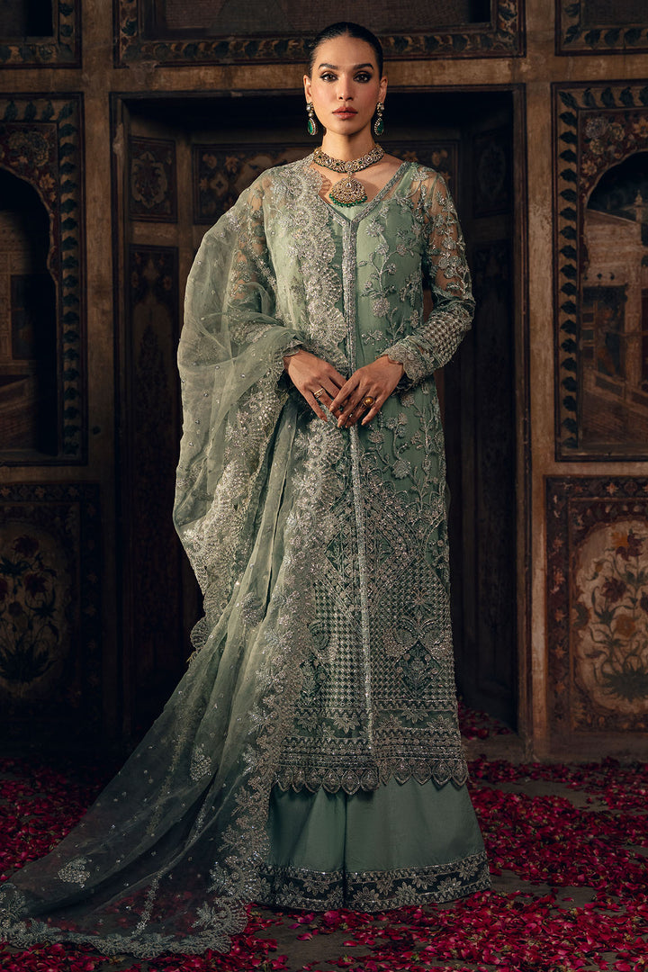 4828-ELHAM EMBROIDERED SILK NET UNSTITCHED