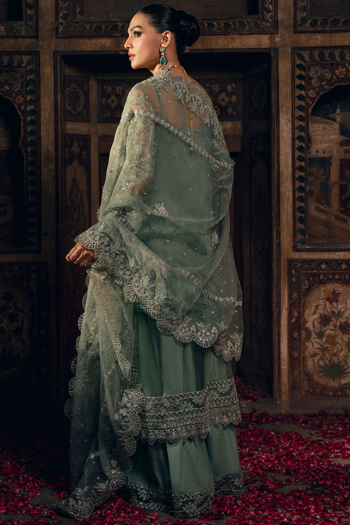 4828-ELHAM EMBROIDERED SILK NET UNSTITCHED